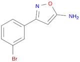 3-(3-Bromophenyl)-5-isoxazolamine