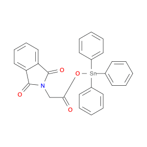 2H-Isoindole-2-acetic acid, 1,3-dihydro-1,3-dioxo-, triphenylstannyl ester