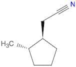 Cyclopentaneacetonitrile, 2-methyl-, (1R,2S)-
