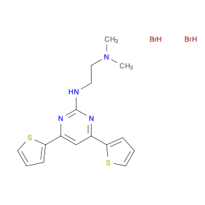 1,2-Ethanediamine, N2-(4,6-di-2-thienyl-2-pyrimidinyl)-N1,N1-dimethyl-, hydrobromide (1:2)