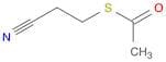 Ethanethioic acid, S-(2-cyanoethyl) ester