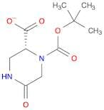 1,2-Piperazinedicarboxylic acid, 5-oxo-, 1-(1,1-dimethylethyl) ester, (2R)-