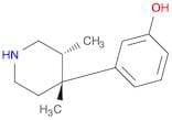Phenol, 3-​[(3R,​4R)​-​3,​4-​dimethyl-​4-​piperidinyl]​-