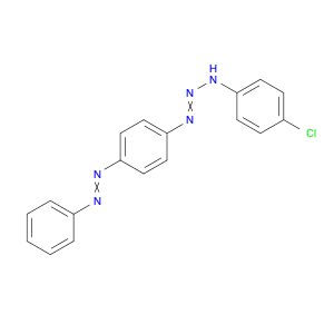 1-Triazene, 3-(4-chlorophenyl)-1-[4-(2-phenyldiazenyl)phenyl]-
