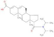 Androsta-3,5-diene-3-carboxylic acid, 17-[[bis(1-methylethyl)amino]carbonyl]-, (17β)-