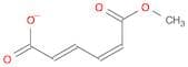 2,4-Hexadienedioic acid, 1-methyl ester, (2Z,4E)-