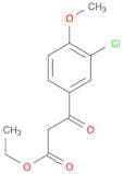 ethyl3-(3-chloro-4-methoxyphenyl)-3-oxopropanoate