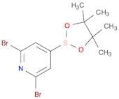 2,6-Dibromopyridine-4-boronic acid pinacol ester