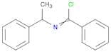 Benzenecarboximidoyl chloride, N-(1-phenylethyl)-