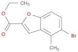 Ethyl 5-bromo-4-methylbenzofuran-2-carboxylate