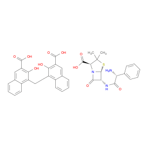 4-Thia-1-azabicyclo[3.2.0]heptane-2-carboxylic acid, 6-[(aminophenylacetyl)amino]-3,3-dimethyl-7-o…
