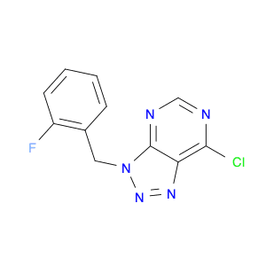 7-Chloro-3-(2-fluorobenzyl)-3H-[1,2,3]triazolo[4,5-d]pyrimidine