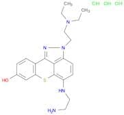 2H-[1]Benzothiopyrano[4,3,2-cd]indazol-8-ol, 5-[(2-aminoethyl)amino]-2-[2-(diethylamino)ethyl]-, h…