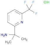 2-(6-(Trifluoromethyl)pyridin-2-yl)propan-2-amine hydrochloride