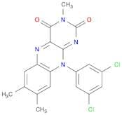 Benzo[g]pteridine-2,4(3H,10H)-dione, 10-(3,5-dichlorophenyl)-3,7,8-trimethyl-