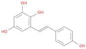 1,2,4-Benzenetriol, 6-[(1E)-2-(4-hydroxyphenyl)ethenyl]-