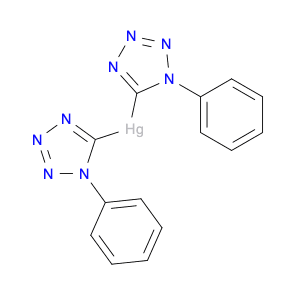 Mercury, bis(1-phenyl-1H-tetrazol-5-yl)-