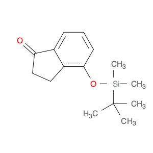 4-[(tert-butyldimethylsilyl)oxy]-2,3-dihydro-1H-inden-1-one