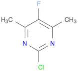 Pyrimidine, 2-chloro-5-fluoro-4,6-dimethyl-