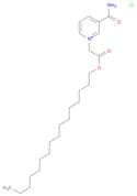 Pyridinium, 3-(aminocarbonyl)-1-[2-(hexadecyloxy)-2-oxoethyl]-, chloride (1:1)