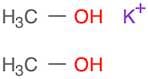 Potassium(1+), bis(methanol)- (9CI)