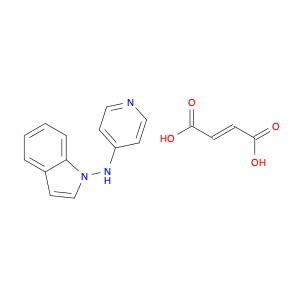 1H-Indol-1-amine, N-4-pyridinyl-, (2Z)-2-butenedioate (1:1)