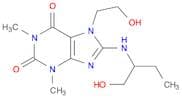 1H-Purine-2,6-dione, 3,7-dihydro-7-(2-hydroxyethyl)-8-[[1-(hydroxymethyl)propyl]amino]-1,3-dimethy…