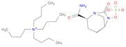 1-Butanaminium, N,N,N-tributyl-, (1R,2S,5R)-2-(aminocarbonyl)-7-oxo-1,6-diazabicyclo[3.2.1]oct-6-y…