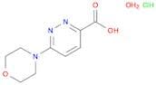 6-Morpholinopyridazine-3-carboxylic acid hydrochloride hydrate