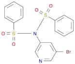 N-(5-Bromopyridin-3-yl)-N-(phenylsulfonyl)benzenesulfonamide