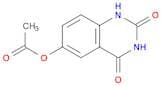 2,4-Dioxo-1,2,3,4-tetrahydroquinazolin-6-yl acetate