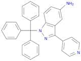 3-(Pyridin-4-yl)-1-trityl-1H-indazol-5-amine