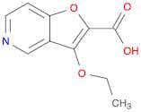 Furo[3,2-c]pyridine-2-carboxylic acid, 3-ethoxy-