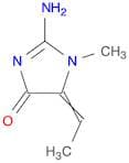 4H-Imidazol-4-one, 2-amino-5-ethylidene-1,5-dihydro-1-methyl-