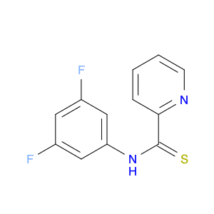 2-Pyridinecarbothioamide, N-(3,5-difluorophenyl)-