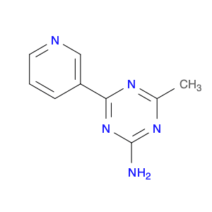 4-Methyl-6-(pyridin-3-yl)-1,3,5-triazin-2-amine