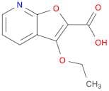 Furo[2,3-b]pyridine-2-carboxylic acid, 3-ethoxy-