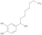1,2-Benzenediol, 4-(1-hydroxyoctyl)-
