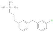 Silane, [3-[3-[(3-chlorophenyl)methyl]phenyl]propyl]trimethyl- (9CI)