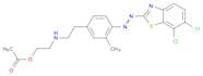 Ethanol, 2-[[4-[2-(6,7-dichloro-2-benzothiazolyl)diazenyl]-3-methylphenyl]ethylamino]-, 1-acetate
