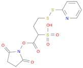 Butanoic acid, 4-(2-pyridinyldithio)-2-sulfo-, 1-(2,5-dioxo-1-pyrrolidinyl) ester