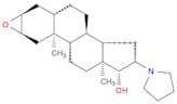 2α,3α-Epoxy-16β-(1-pyrrolidinyl)-5α-androstan-17β-ol