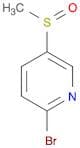 2-Bromo-5-(methylsulfinyl)pyridine