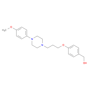 Benzenemethanol, 4-[3-[4-(4-methoxyphenyl)-1-piperazinyl]propoxy]-