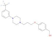 Benzenemethanol, 4-[3-[4-[3-(trifluoromethyl)phenyl]-1-piperazinyl]propoxy]-