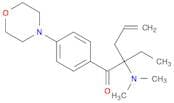 4-Penten-1-one, 2-(dimethylamino)-2-ethyl-1-[4-(4-morpholinyl)phenyl]-