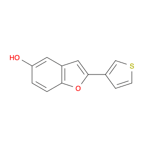 5-Benzofuranol, 2-(3-thienyl)-