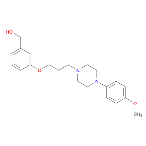 Benzenemethanol, 3-[3-[4-(4-methoxyphenyl)-1-piperazinyl]propoxy]-