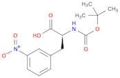 Phenylalanine, N-[(1,1-dimethylethoxy)carbonyl]-3-nitro-