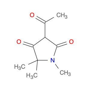 2,4-Pyrrolidinedione, 3-acetyl-1,5,5-trimethyl-